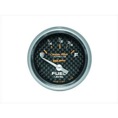 Auto Meter Carbon Fiber Electric Fuel Level Gauge - 4714